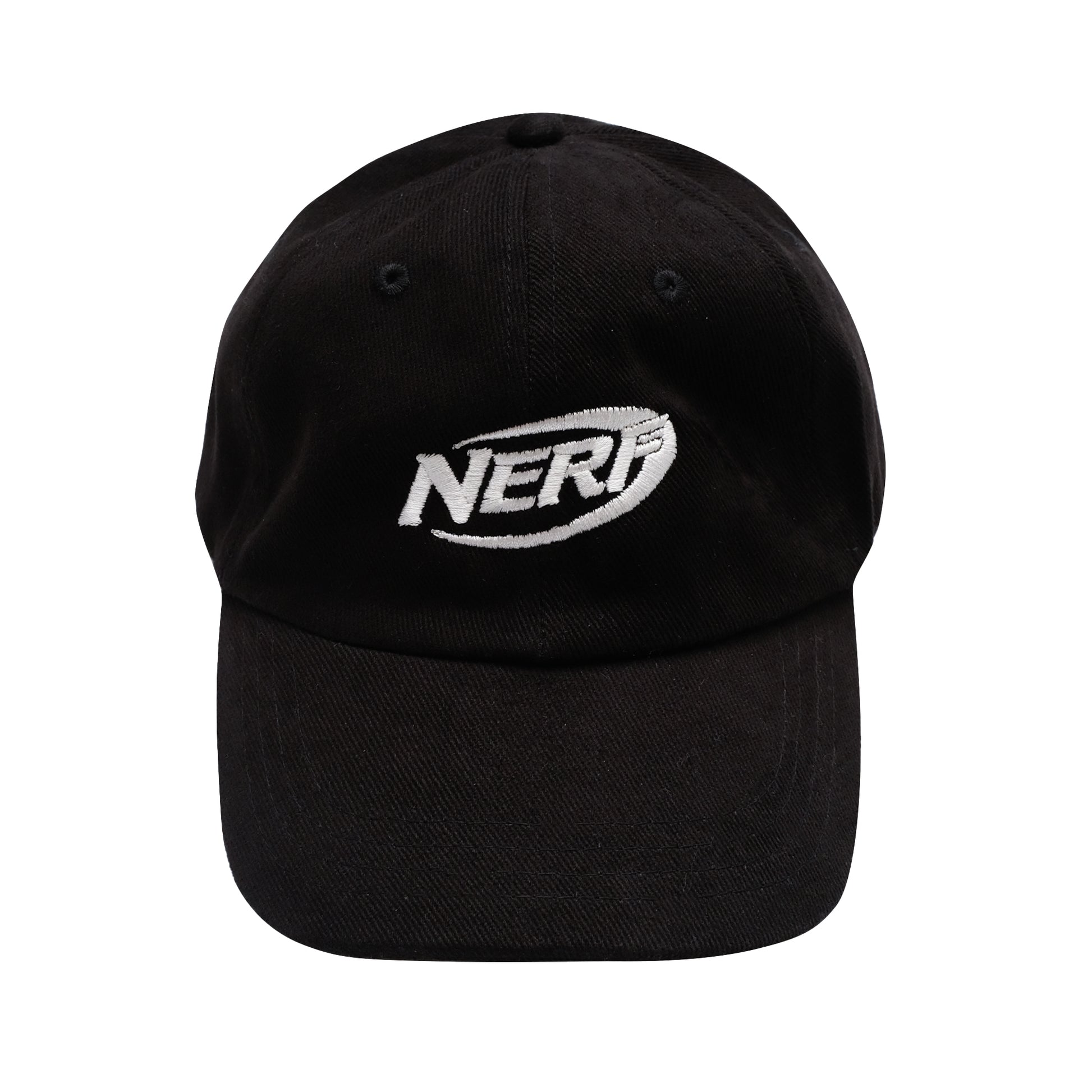 Black - Front - Nerf Mens Logo Baseball Cap