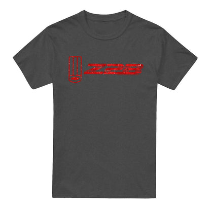 Charcoal - Front - Chevrolet Unisex Adult The Z28 Heather T-Shirt
