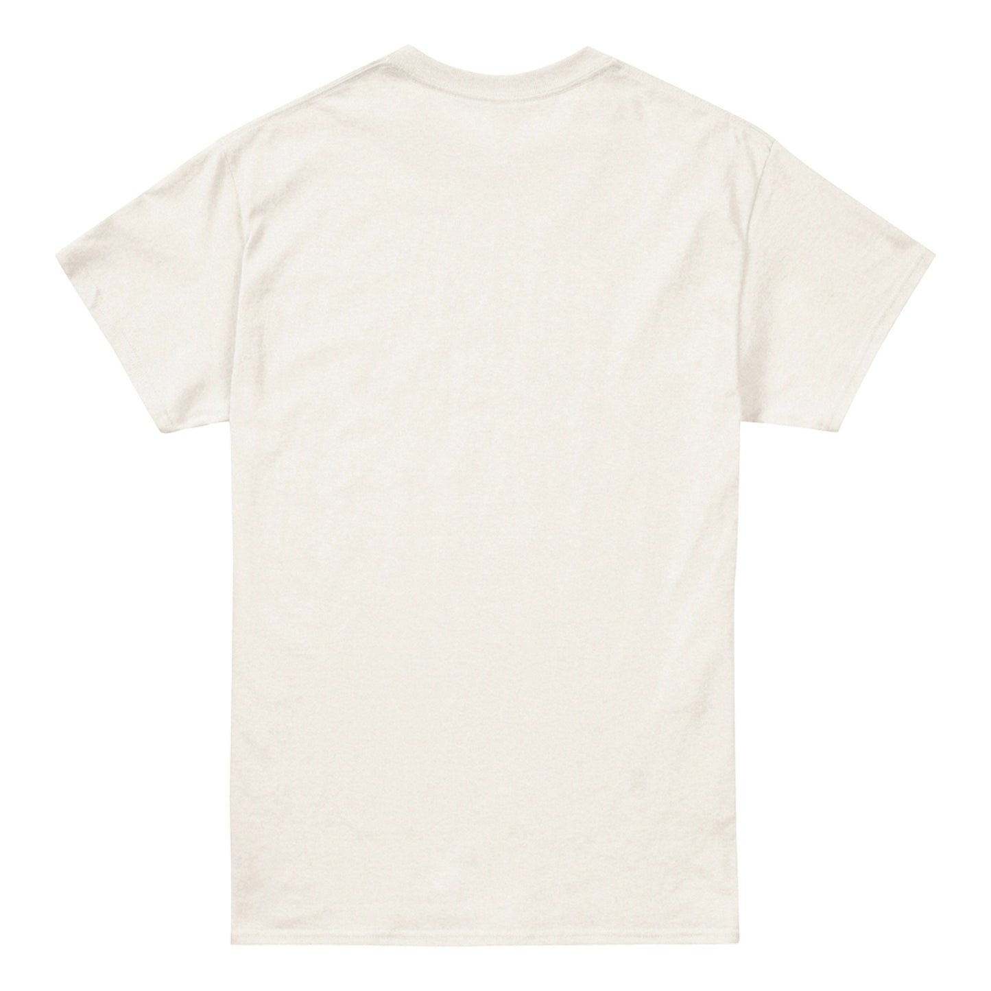 Natural - Back - Sonic The Hedgehog Mens Knuckles Pizza T-Shirt