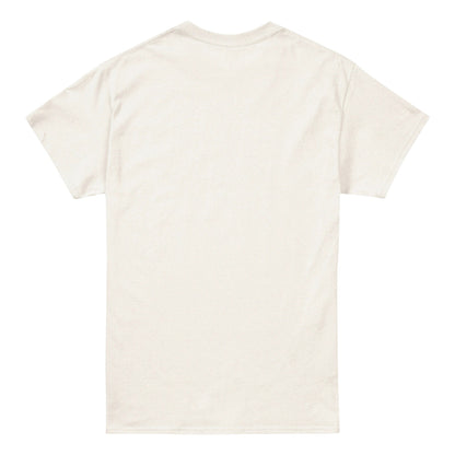Natural - Back - Sonic The Hedgehog Mens Knuckles Pizza T-Shirt