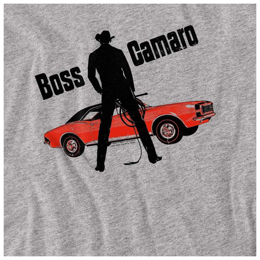 Athletic - Side - Chevrolet Unisex Adult Boss Camaro Long-Sleeved T-Shirt