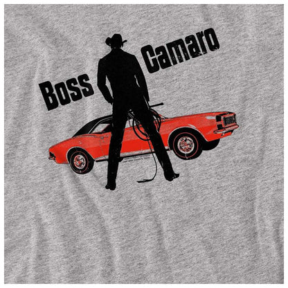 Athletic - Side - Chevrolet Unisex Adult Boss Camaro Long-Sleeved T-Shirt