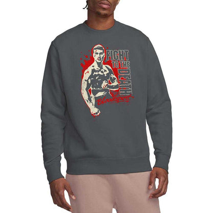 Charcoal - Lifestyle - Bloodsport Unisex Adult To The Death Sweatshirt