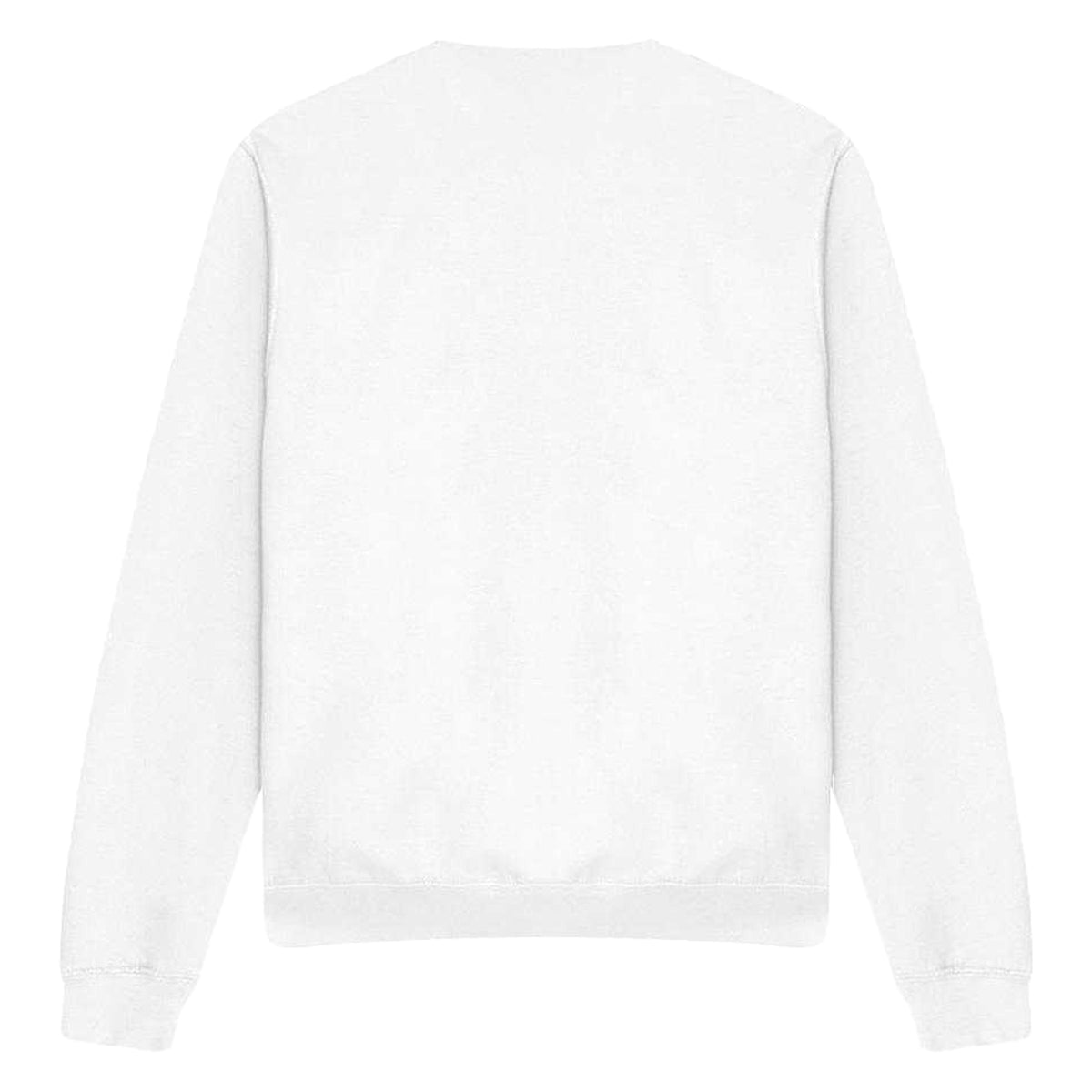 White - Back - Bloodsport Unisex Adult Dux Smash Sweatshirt