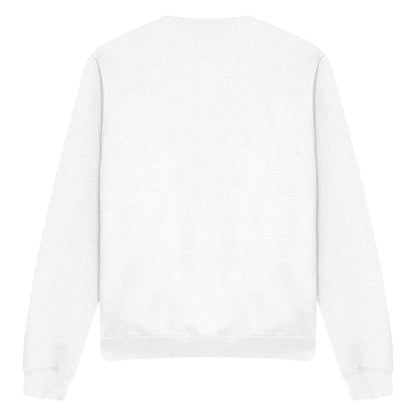 White - Back - Bloodsport Unisex Adult Dux Smash Sweatshirt