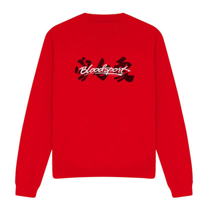 Red - Front - Bloodsport Unisex Adult Kanji Sweatshirt