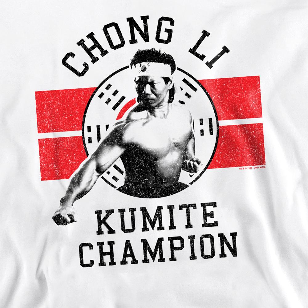 White - Side - Bloodsport Unisex Adult Chong Li Sweatshirt