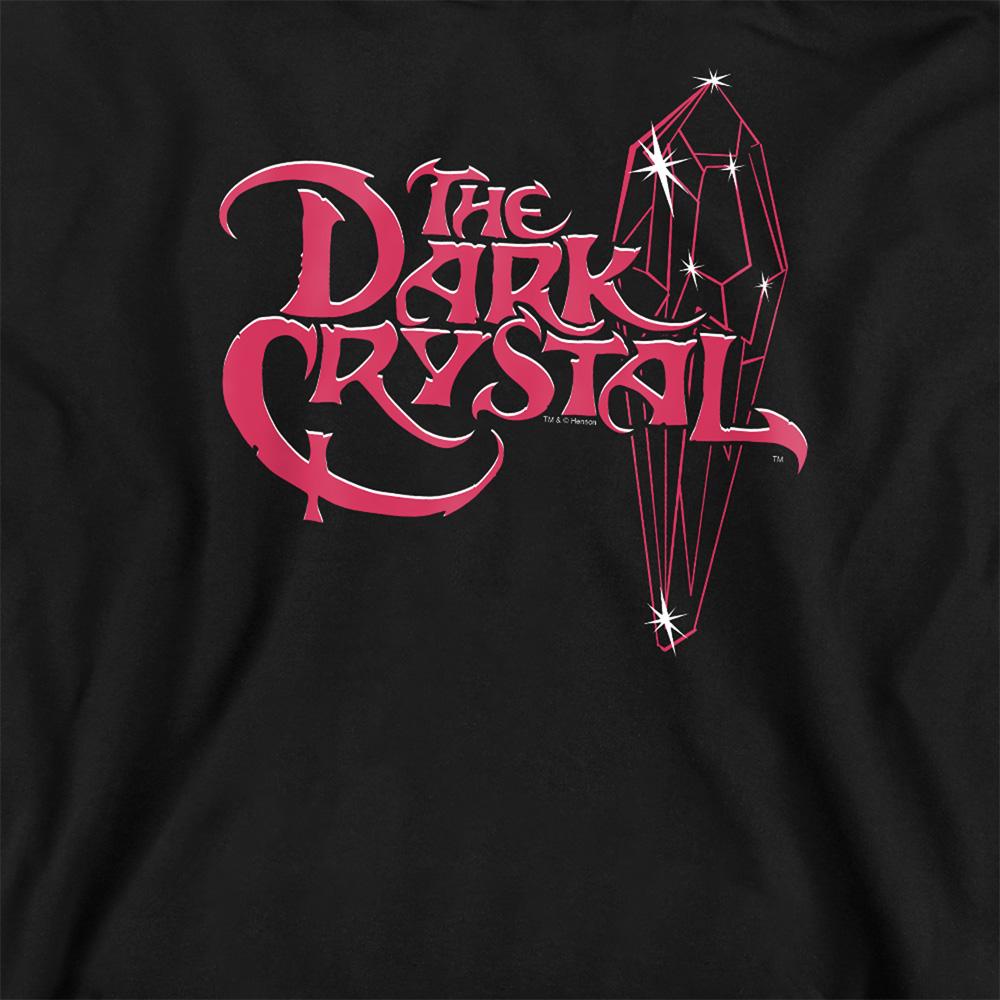 Black - Side - Dark Crystal Unisex Adult Bright Logo Sweatshirt