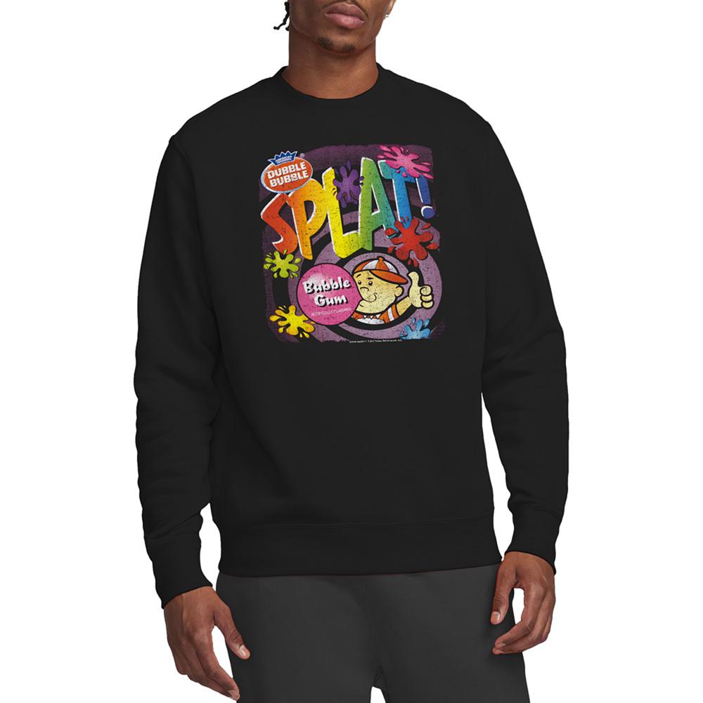 Black - Lifestyle - Dubble Bubble Unisex Adult Splat Gum Sweatshirt
