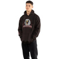 Black - Side - Cobra Kai Mens Eagle Fang Karate Logo Classic Hoodie