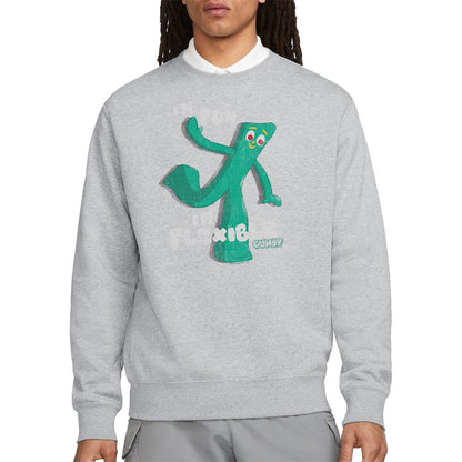 Athletic - Lifestyle - Gumby Unisex Adult I´m Flexible Heather Sweatshirt