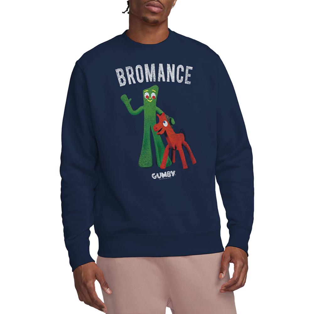 Navy - Lifestyle - Gumby Unisex Adult Bromance Sweatshirt