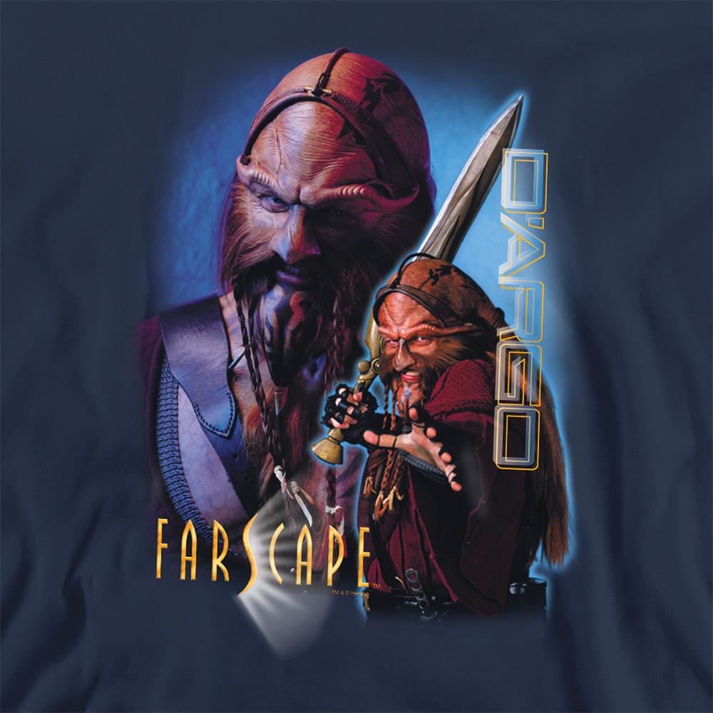 Navy - Side - Farscape Unisex Adult Dargo Sweatshirt