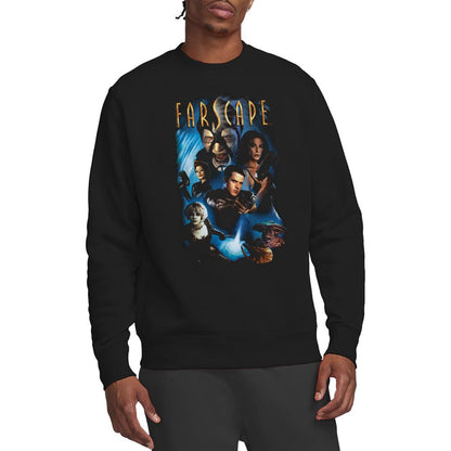 Black - Lifestyle - Farscape Unisex Adult Comic Cover Sweatshirt