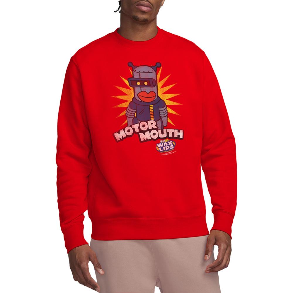 Red - Lifestyle - Dubble Bubble Unisex Adult Motor Mouth Sweatshirt