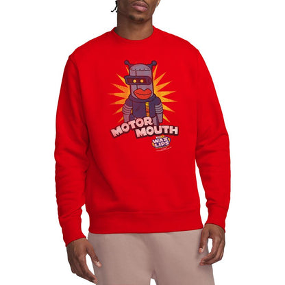 Red - Lifestyle - Dubble Bubble Unisex Adult Motor Mouth Sweatshirt