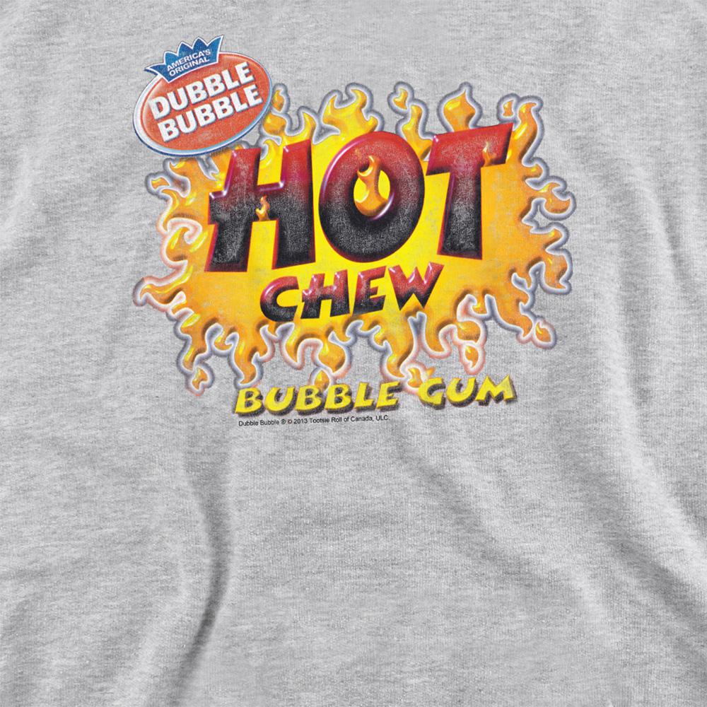 Athletic Heather - Side - Dubble Bubble Unisex Adult Hot Chew Heather Sweatshirt