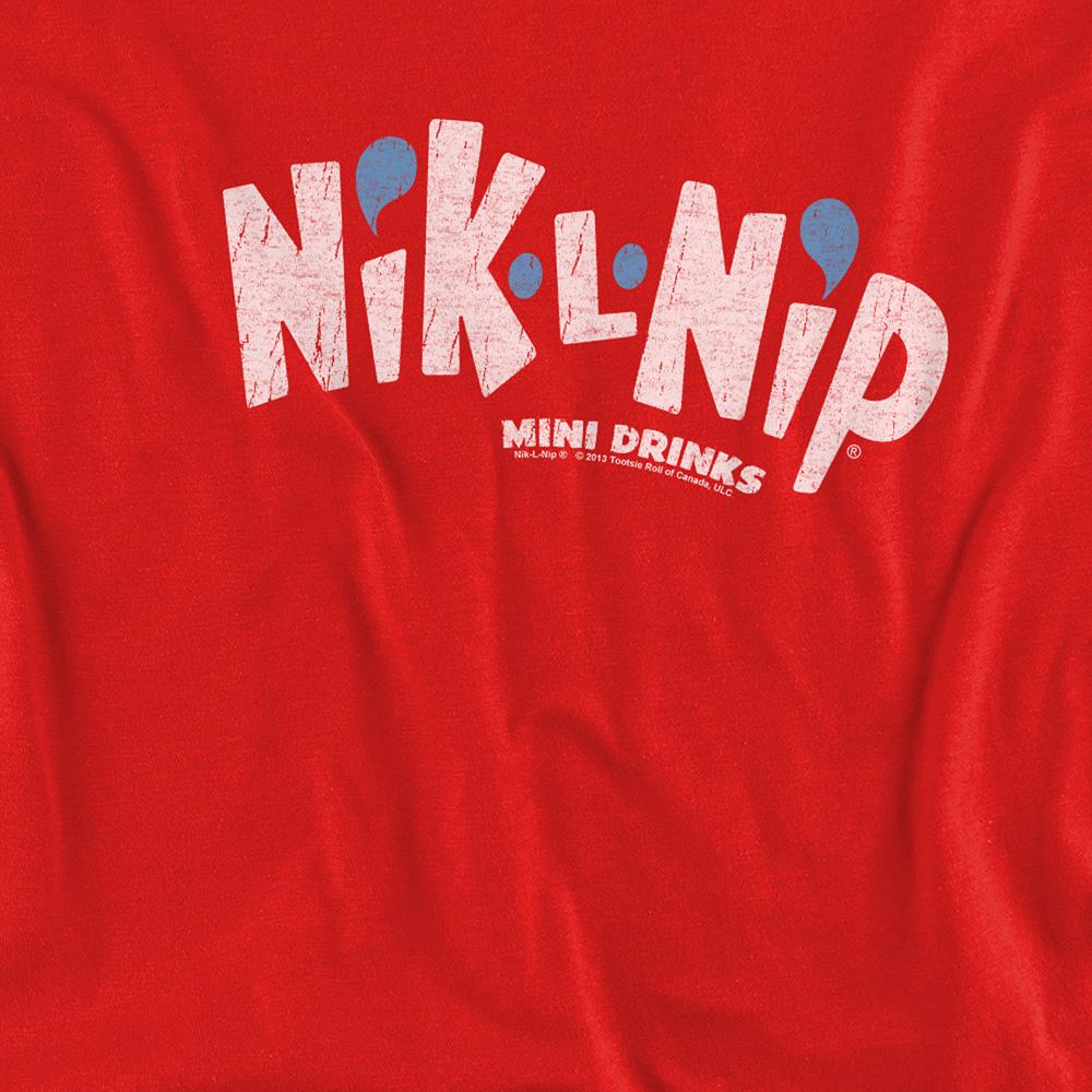 Red - Side - Dubble Bubble Unisex Adult Distressed Logo Sweatshirt