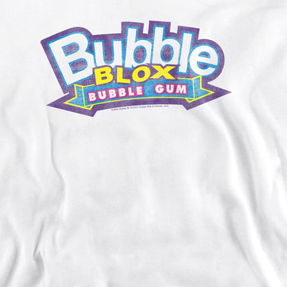 White - Side - Dubble Bubble Unisex Adult Bubble Blox Sweatshirt