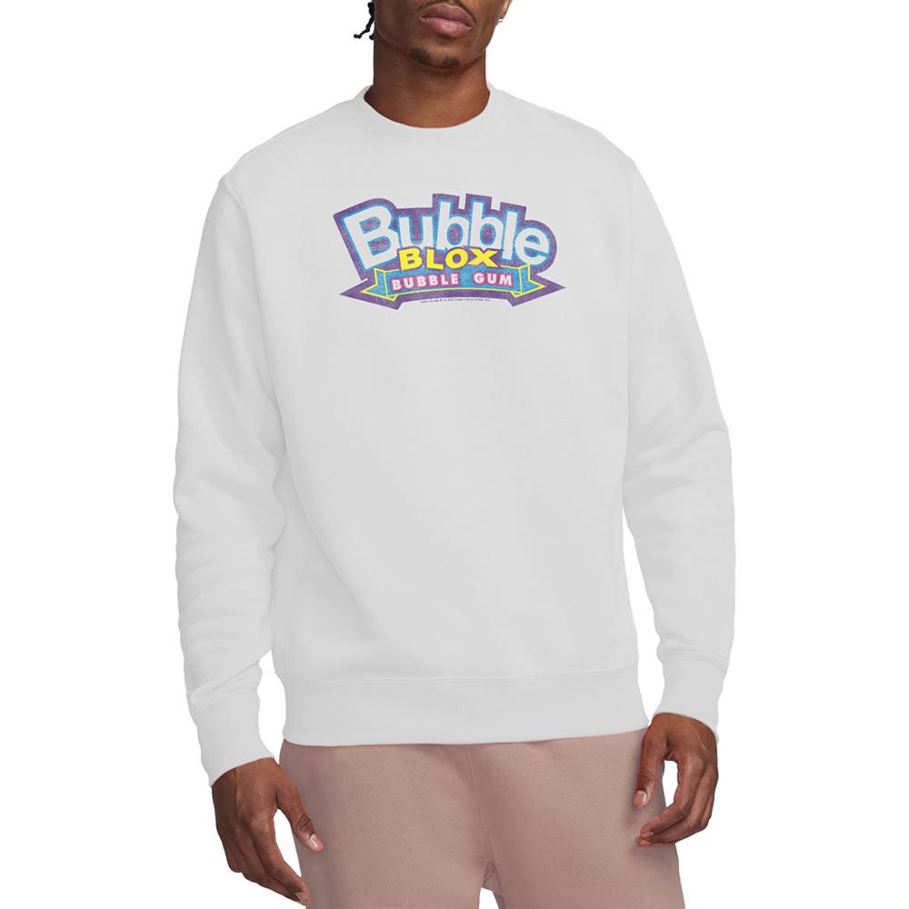 White - Lifestyle - Dubble Bubble Unisex Adult Bubble Blox Sweatshirt