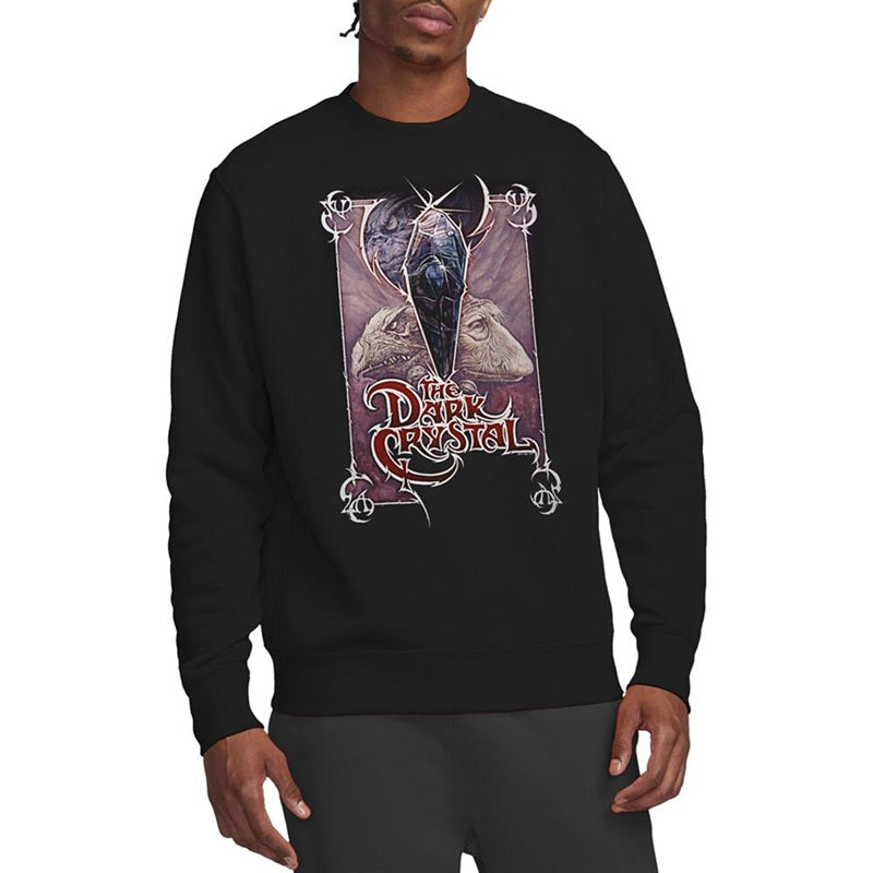 Black - Side - Dark Crystal Unisex Adult Sweatshirt