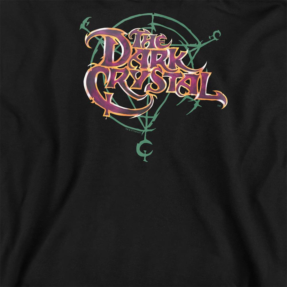 Black - Side - Dark Crystal Unisex Adult Symbol Logo Sweatshirt