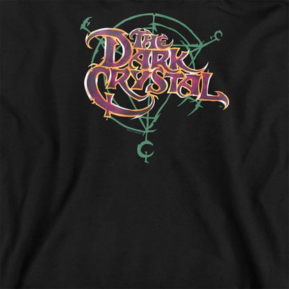 Black - Side - Dark Crystal Unisex Adult Symbol Logo Sweatshirt