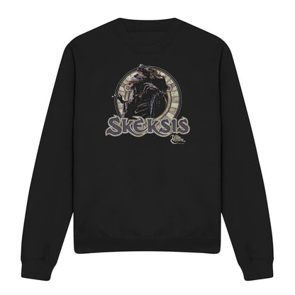 Black - Front - Dark Crystal Unisex Adult Skeksis Sweatshirt