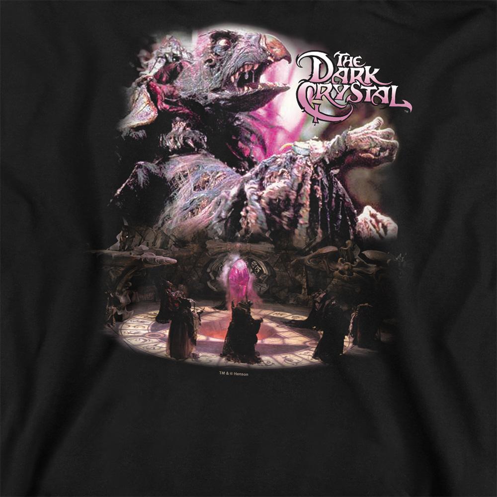 Black - Side - Dark Crystal Unisex Adult Power Mad Sweatshirt