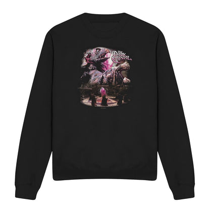 Black - Front - Dark Crystal Unisex Adult Power Mad Sweatshirt