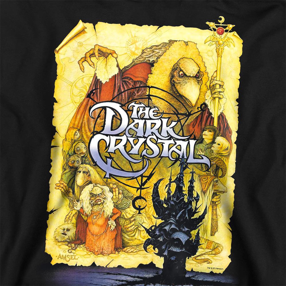 Black - Side - Dark Crystal Unisex Adult Poster Sweatshirt