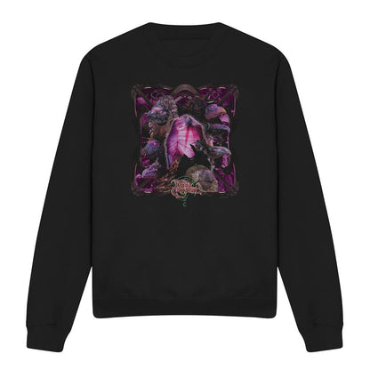 Black - Front - Dark Crystal Unisex Adult Lust For Power Sweatshirt