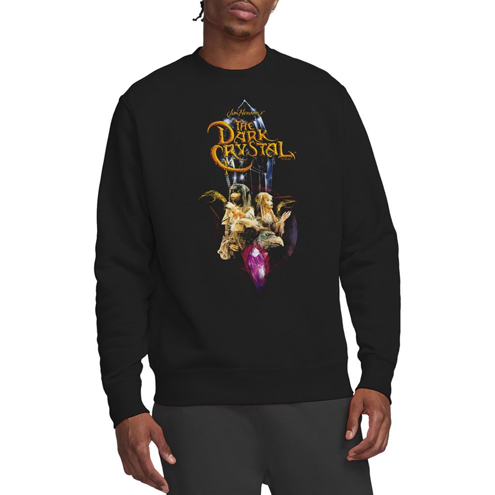 Black - Lifestyle - Dark Crystal Unisex Adult Crystal Quest Sweatshirt