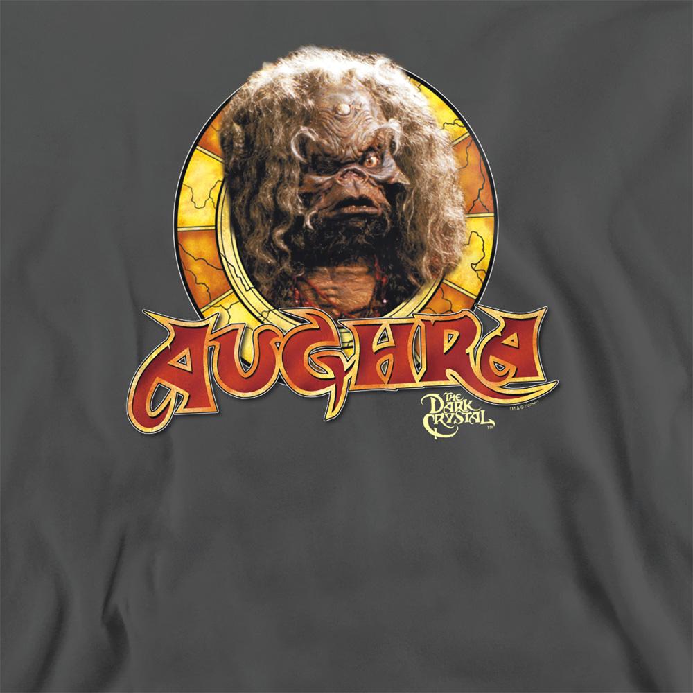 Charcoal - Side - Dark Crystal Unisex Adult Aughra Circle Heather Sweatshirt