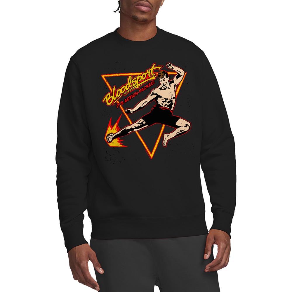 Black - Lifestyle - Bloodsport Unisex Adult Action Packed Sweatshirt