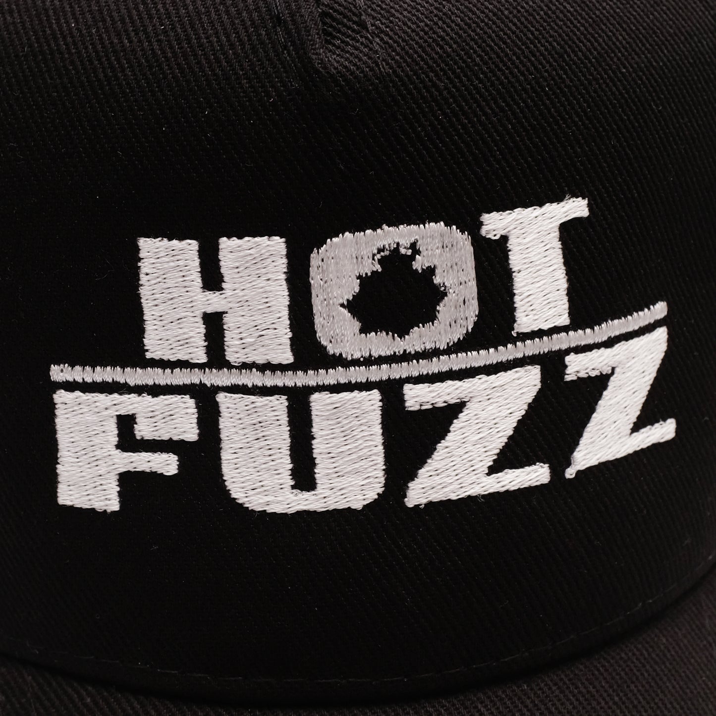 Black - Lifestyle - Hot Fuzz Mens Logo Baseball Cap