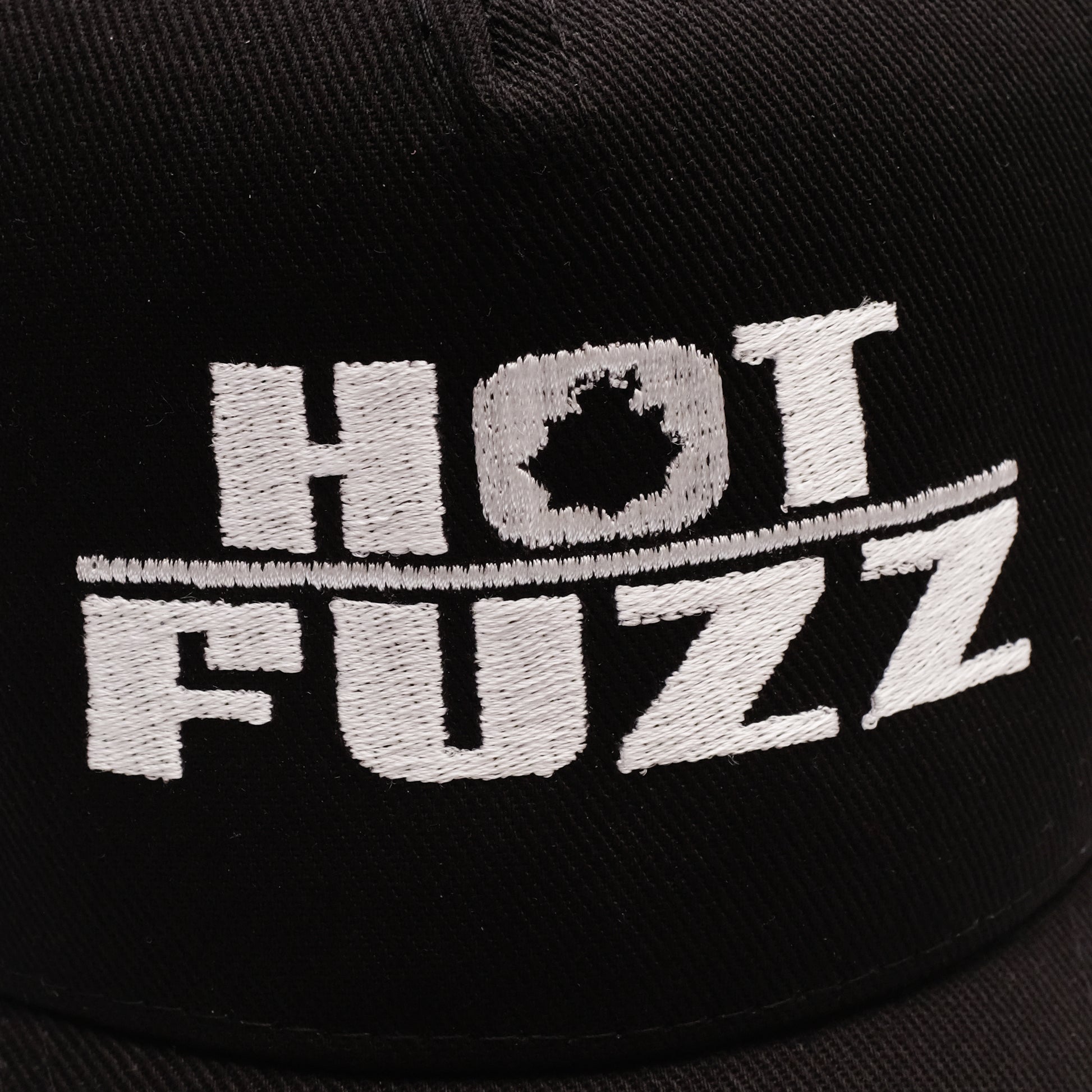 Black - Lifestyle - Hot Fuzz Mens Logo Baseball Cap