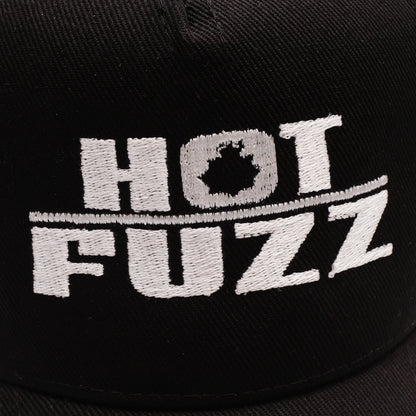 Black - Lifestyle - Hot Fuzz Mens Logo Baseball Cap