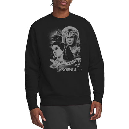 Black - Lifestyle - Labyrinth Unisex Adult Anniversary Sweatshirt