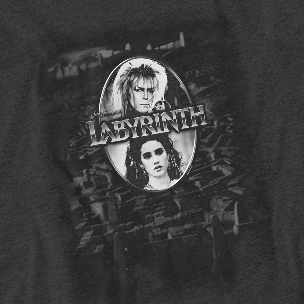 Charcoal Heather - Side - Bruce Lee Unisex Adult T-Shirt