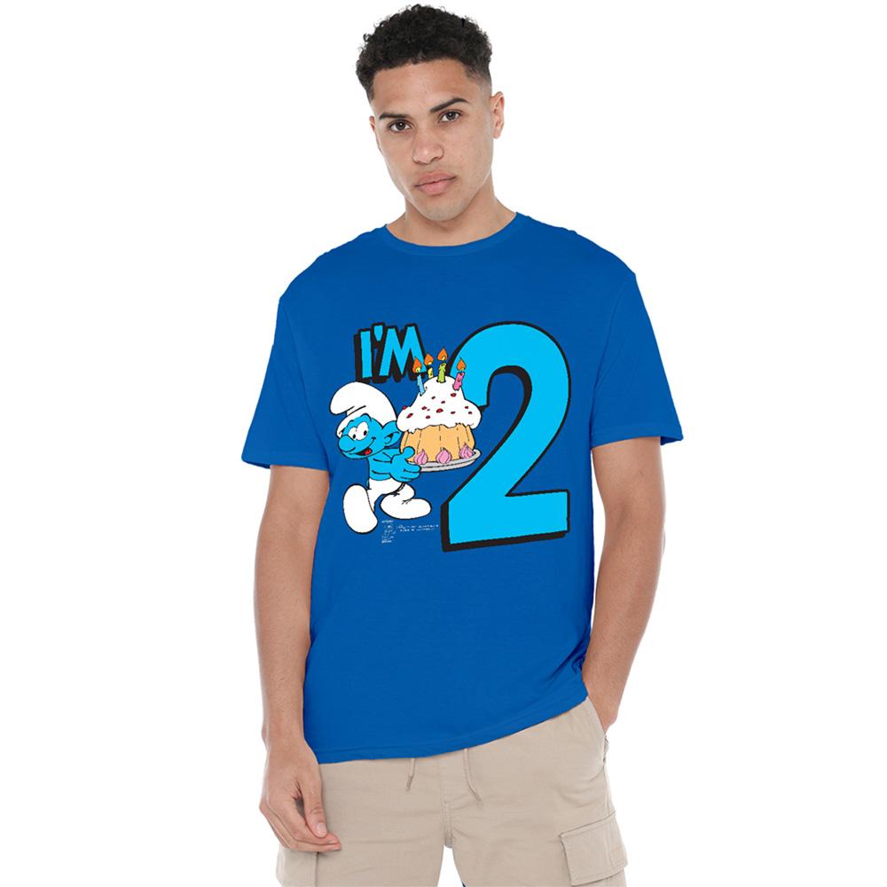 Royal Blue - Lifestyle - The Smurfs Unisex Adult I´m 2 T-Shirt