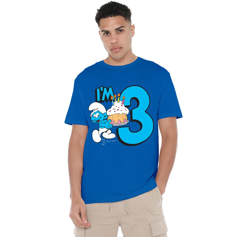 Royal Blue - Lifestyle - The Smurfs Unisex Adult I´m 3 T-Shirt
