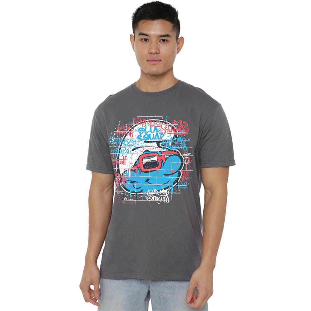 Charcoal - Lifestyle - The Smurfs Unisex Adult T-Shirt