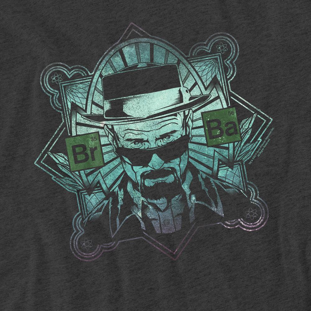 Charcoal - Side - Breaking Bad Unisex Adult The Man Heather T-Shirt