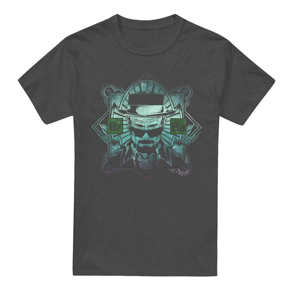 Charcoal - Front - Breaking Bad Unisex Adult The Man Heather T-Shirt