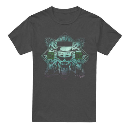 Charcoal - Front - Breaking Bad Unisex Adult The Man Heather T-Shirt