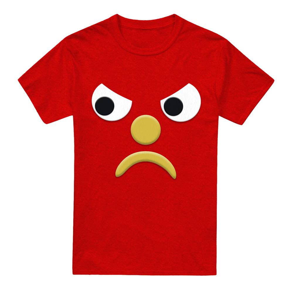 Red - Front - Gumby Unisex Adult Blockhead G Heather T-Shirt