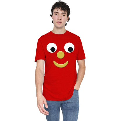 Red - Lifestyle - Gumby Unisex Adult Blockhead J Heather T-Shirt