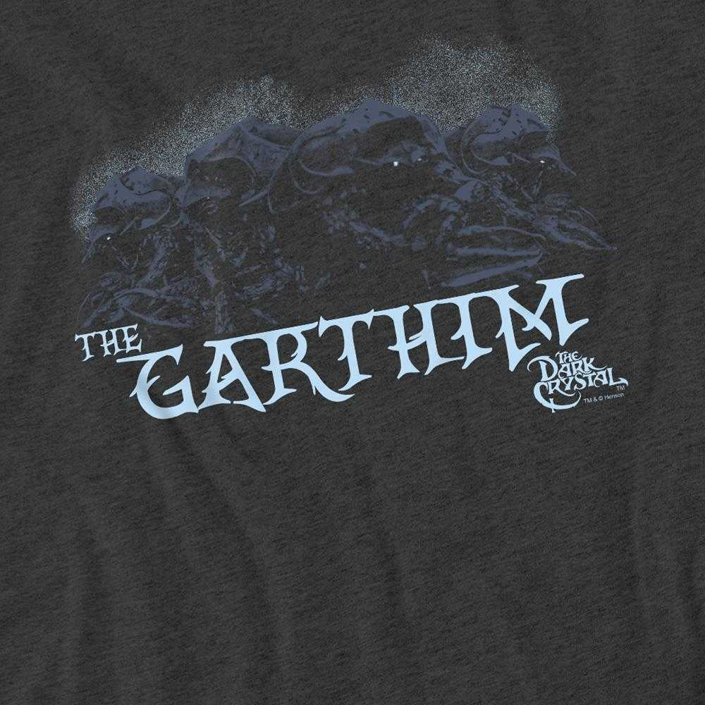 Charcoal - Side - Dark Crystal Unisex Adult The Garthim Heather T-Shirt