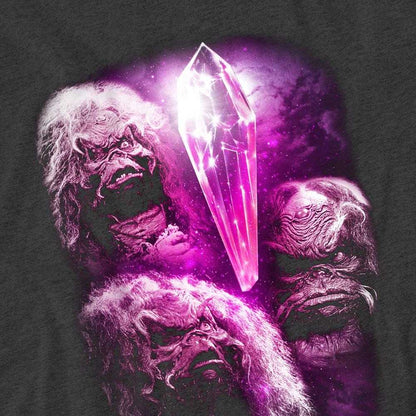 Charcoal - Side - Dark Crystal Unisex Adult Howling Heather T-Shirt